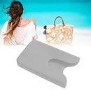 Beach Bag Phone Holder EVA Phone Case Holder Charm Accessory Secure Attachment Keep Your Phone Handy Grey