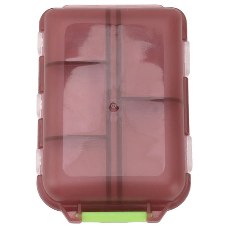 Medicine Box Medicine Case Plastic Waterproof 10 Compartments Buckle Lock Weekly Portable Medicine Container Purple