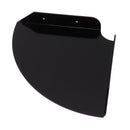 2pcs Wall Mount Floating Corner Shelves Quarter Round Hanging Corner Shelves for Bedrooms Living Rooms Shower Room Black
