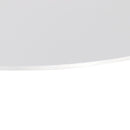 2pcs Wall Mount Floating Corner Shelves Quarter Round Hanging Corner Shelves for Bedrooms Living Rooms Shower Room Transparent
