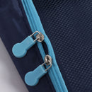 7 Pcs Luggage Packing Bags Polyester Waterproof Luggage Packing Cubes for Business Trip Travel Navy Blue