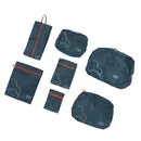 7 Pcs Luggage Packing Bags Polyester Waterproof Luggage Packing Cubes for Business Trip Travel Green