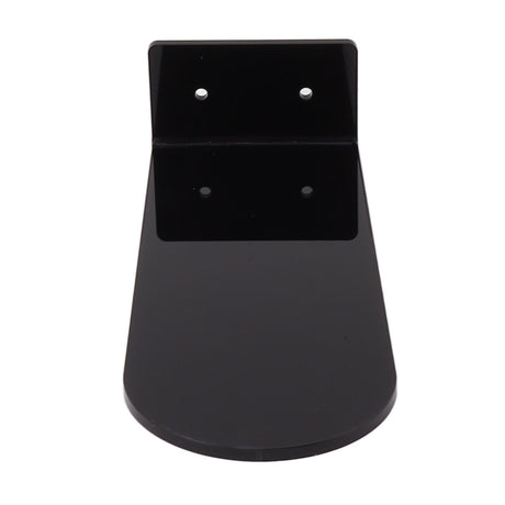 6pcs Floating Shoe Shelves 7.9in Length Acrylic Shoe Display for Footwear Collection Black