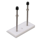 Skateboard Hanger Durable Acrylic Vertical Floating Effect High Stability Skateboard Wall Mount for Deck Display Storage White