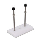 Skateboard Hanger Durable Acrylic Vertical Floating Effect High Stability Skateboard Wall Mount for Deck Display Storage White