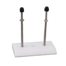 Skateboard Hanger Durable Acrylic Vertical Floating Effect High Stability Skateboard Wall Mount for Deck Display Storage White