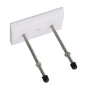 Skateboard Hanger Durable Acrylic Vertical Floating Effect High Stability Skateboard Wall Mount for Deck Display Storage White