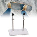 Skateboard Hanger Durable Acrylic Vertical Floating Effect High Stability Skateboard Wall Mount for Deck Display Storage White