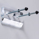 Skateboard Hanger Durable Acrylic Vertical Floating Effect High Stability Skateboard Wall Mount for Deck Display Storage White