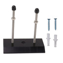 Skateboard Hanger Durable Acrylic Vertical Floating Effect High Stability Skateboard Wall Mount for Deck Display Storage Black