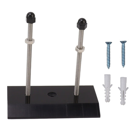 Skateboard Hanger Durable Acrylic Vertical Floating Effect High Stability Skateboard Wall Mount for Deck Display Storage Black