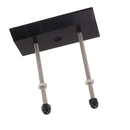Skateboard Hanger Durable Acrylic Vertical Floating Effect High Stability Skateboard Wall Mount for Deck Display Storage Black