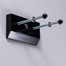 Skateboard Hanger Durable Acrylic Vertical Floating Effect High Stability Skateboard Wall Mount for Deck Display Storage Black