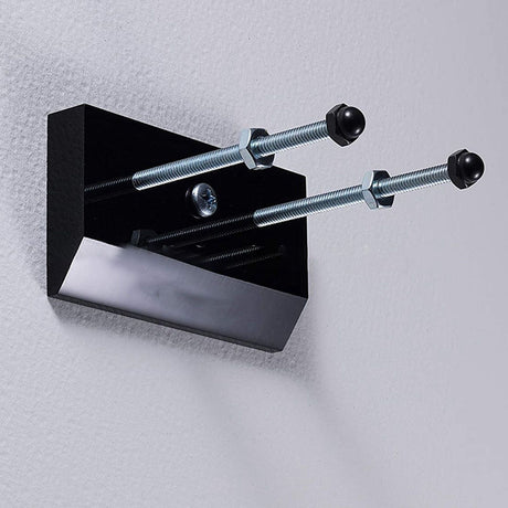 Skateboard Hanger Durable Acrylic Vertical Floating Effect High Stability Skateboard Wall Mount for Deck Display Storage Black