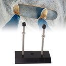 Skateboard Hanger Durable Acrylic Vertical Floating Effect High Stability Skateboard Wall Mount for Deck Display Storage Black