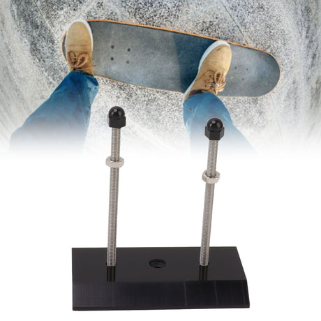 Skateboard Hanger Durable Acrylic Vertical Floating Effect High Stability Skateboard Wall Mount for Deck Display Storage Black