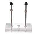 Skateboard Hanger Durable Acrylic Vertical Floating Effect High Stability Skateboard Wall Mount for Deck Display Storage Transparent