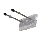 Skateboard Hanger Durable Acrylic Vertical Floating Effect High Stability Skateboard Wall Mount for Deck Display Storage Transparent