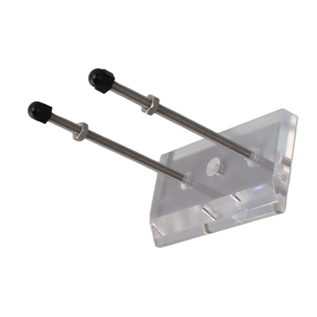 Skateboard Hanger Durable Acrylic Vertical Floating Effect High Stability Skateboard Wall Mount for Deck Display Storage Transparent