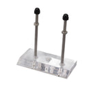 Skateboard Hanger Durable Acrylic Vertical Floating Effect High Stability Skateboard Wall Mount for Deck Display Storage Transparent