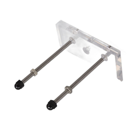 Skateboard Hanger Durable Acrylic Vertical Floating Effect High Stability Skateboard Wall Mount for Deck Display Storage Transparent