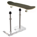 Skateboard Hanger Durable Acrylic Vertical Floating Effect High Stability Skateboard Wall Mount for Deck Display Storage Transparent