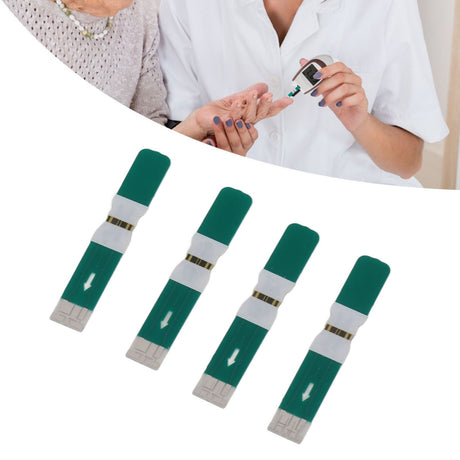 50PCS Blood Glucose Test Strips PET Accurate Diabetes Testing Strips for Self Blood Sugar Monitoring