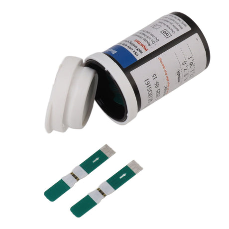 50PCS Blood Glucose Test Strips PET Accurate Diabetes Testing Strips for Self Blood Sugar Monitoring