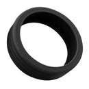 8PCS Luggage Suitcase Wheels Covers Noise Canceling Shock Absorbing Trolley Case Silicone Caster Protection Cover Black