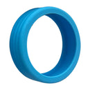 8PCS Luggage Suitcase Wheels Covers Noise Canceling Shock Absorbing Trolley Case Silicone Caster Protection Cover Blue
