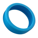 8PCS Luggage Suitcase Wheels Covers Noise Canceling Shock Absorbing Trolley Case Silicone Caster Protection Cover Blue