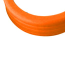8PCS Luggage Suitcase Wheels Covers Noise Canceling Shock Absorbing Trolley Case Silicone Caster Protection Cover Orange