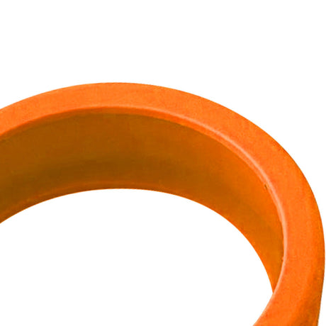 8PCS Luggage Suitcase Wheels Covers Noise Canceling Shock Absorbing Trolley Case Silicone Caster Protection Cover Orange