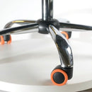8PCS Luggage Suitcase Wheels Covers Noise Canceling Shock Absorbing Trolley Case Silicone Caster Protection Cover Orange