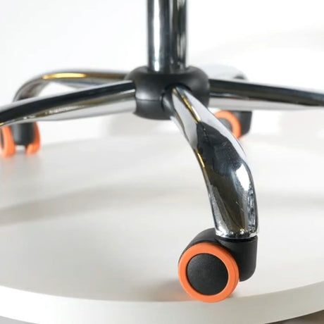 8PCS Luggage Suitcase Wheels Covers Noise Canceling Shock Absorbing Trolley Case Silicone Caster Protection Cover Orange