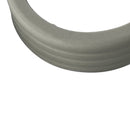 8PCS Luggage Suitcase Wheels Covers Noise Canceling Shock Absorbing Trolley Case Silicone Caster Protection Cover Light Gray