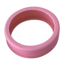 8PCS Luggage Suitcase Wheels Covers Noise Canceling Shock Absorbing Trolley Case Silicone Caster Protection Cover Pink