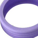 8PCS Luggage Suitcase Wheels Covers Noise Canceling Shock Absorbing Trolley Case Silicone Caster Protection Cover Purple