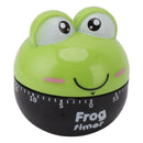 Cartoon Machinery Timer High Accuracy Adjustable 60 Minutes Mechanical Kitchen Cooking Timer for Kitchen Study Green
