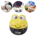 Cartoon Machinery Timer High Accuracy Adjustable 60 Minutes Mechanical Kitchen Cooking Timer for Kitchen Study Yellow