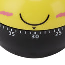 Cartoon Machinery Timer High Accuracy Adjustable 60 Minutes Mechanical Kitchen Cooking Timer for Kitchen Study Yellow