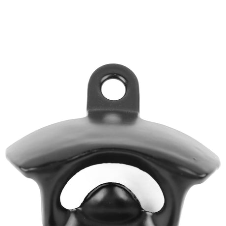10Pcs Black Beer Bottle Opener Bar Beer Soda Bottle Cap Opener for Restaurant Camping Home Party