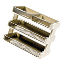 Kitchen Countertop Organizer Plastic Detachable Multifunctional Kitchen Storage Shelf Food Rack for Bedroom Bathroom Desktop Cream White 3 Tier