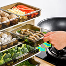 Kitchen Countertop Organizer Plastic Detachable Multifunctional Kitchen Storage Shelf Food Rack for Bedroom Bathroom Desktop Cream White 3 Tier