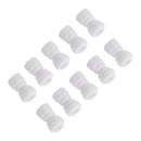 10 Pcs Plastic Quick Connect Fittings Multifunctional Plastic Quick Pipe Fitting for Home Winery Beer Brewing 3/8