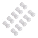 10 Pcs Plastic Quick Connect Fittings Multifunctional Plastic Quick Pipe Fitting for Home Winery Beer Brewing 3/8