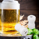 10 Pcs Plastic Quick Connect Fittings Multifunctional Plastic Quick Pipe Fitting for Home Winery Beer Brewing 3/8