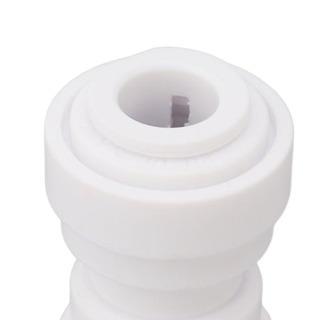 10 Pcs Plastic Quick Connect Fittings Multifunctional Plastic Quick Pipe Fitting for Home Winery Beer Brewing 3/8