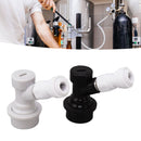 Ball Lock Disconnect Kit Beer Keg Liquid Dispenser Push in Fitting Quick Joint Connector for Beer Tube Hose 5/16