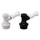 Ball Lock Disconnect Kit Beer Keg Liquid Dispenser Push in Fitting Quick Joint Connector for Beer Tube Hose 3/8